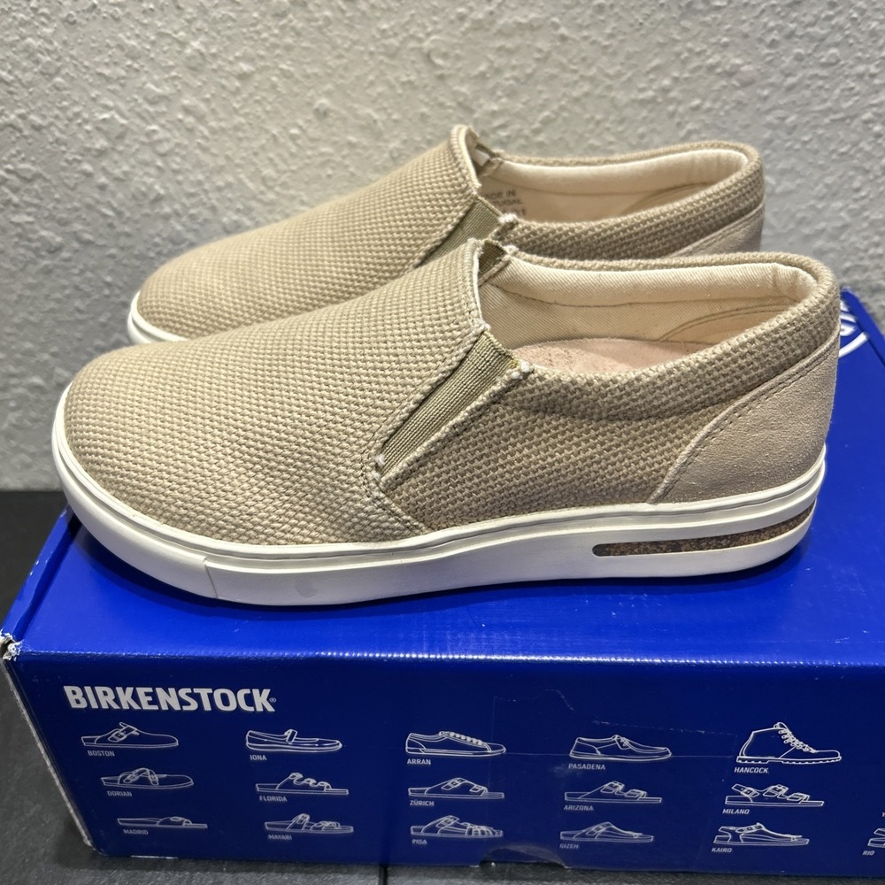 Birkenstock Oswego Textile Sandcastle EU 36 US L5 Womens